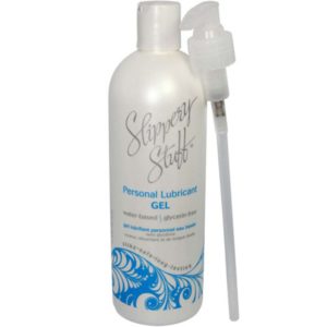 Photo of slippery stuff gel personal water based lubricant from Dirty Knights Sex Dolls