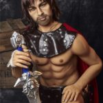 Charles male sex doll posing nude for Dirty Knights Sex Dolls (21)