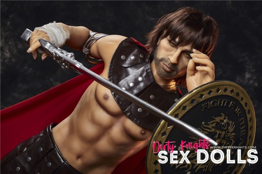 Charles male sex doll posing nude for Dirty Knights Sex Dolls (5)