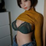 Akira silicone sex doll posing sexy before shower for Dirty Knights Sex Dolls website (20)